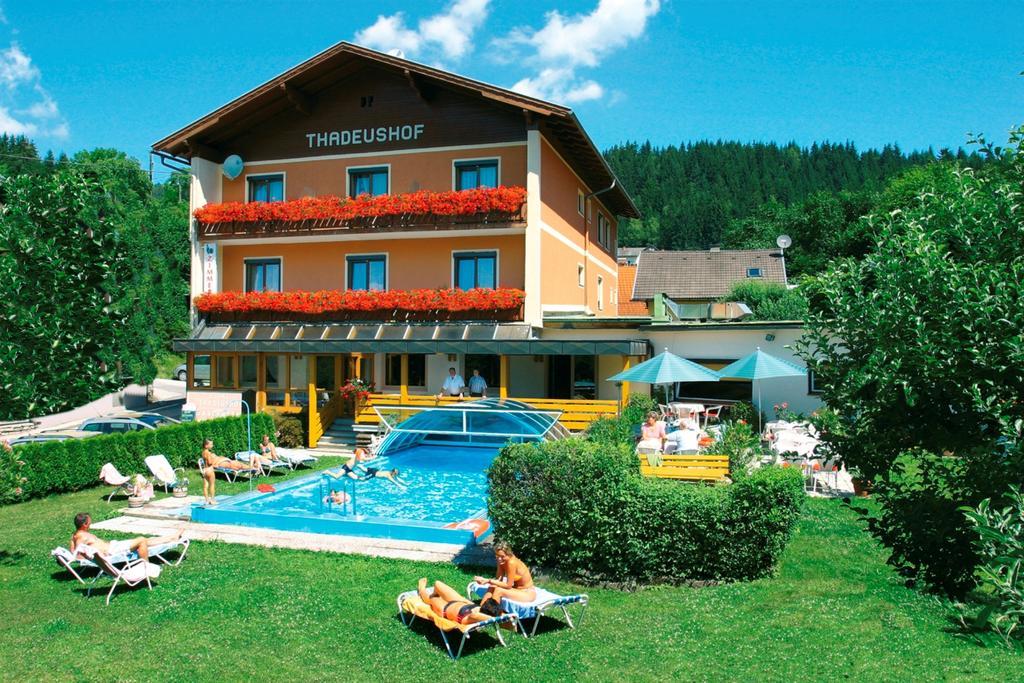 Hotel Restaurant Thadeushof Techelsberg Dış mekan fotoğraf